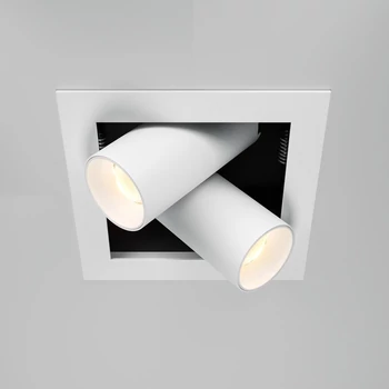 Spot incastrabil Maytoni MAGNUM metal, alb, LED, 3000K, 14W, 1250lm - DL094-02-7W3K-W