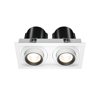 Spot incastrabil Maytoni HIDDEN metal, plastic, alb, LED, 3000K, 20W, 1450lm - DL095-02-10W3K-W