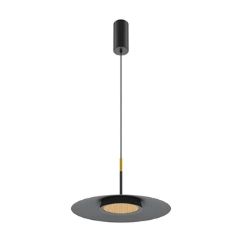 Pendul Maytoni EL metal, negru, LED, 3000K, 12W, 500lm - MOD041PL-L15B3K1