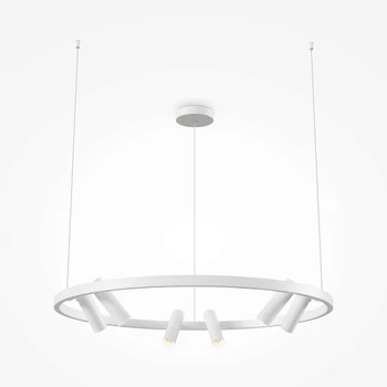 Pendul Maytoni SATELLITE metal-acril alb 1x LED - MOD102PL-L42W