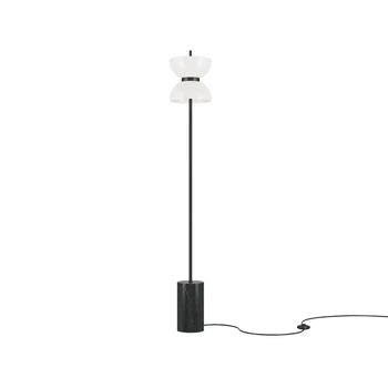 Lampadar Maytoni KYOTO metal, sticla, negru, alb, LED, 3000K, 11W, 1300lm - MOD178FL-L11B3K