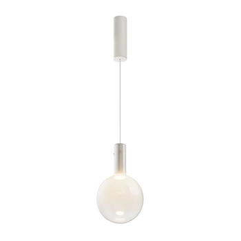 Pendul Maytoni NEBULA metal, sticla, alb, LED, 3000K, 4W, 400lm - MOD182PL-L4W3K