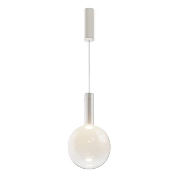 Pendul Maytoni NEBULA metal, sticla, alb, LED, 3000K, 6W, 700lm - MOD182PL-L6W3K