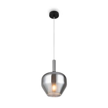 Pendul Maytoni DUALITY metal, sticla, negru, alb, E27 - MOD271PL-01B5