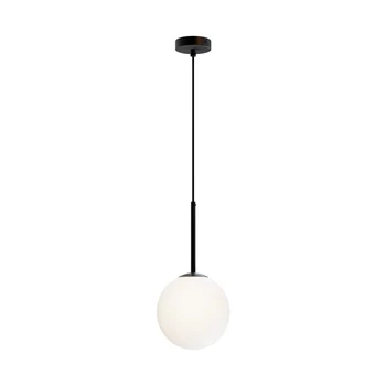 Pendul Maytoni Basic form metal, sticla, negru, alb, E14 - MOD321PL-01B1