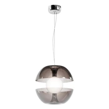 Pendul Maytoni Rebel metal, sticla, crom, LED, 3000K, 6W, 500lm - MOD322PL-L6B3K