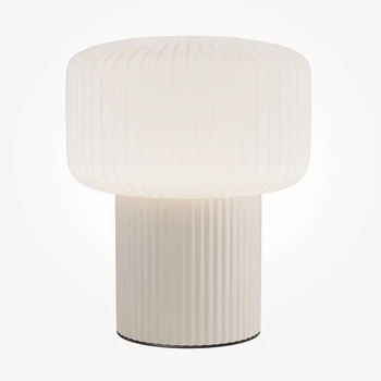 Veioza Maytoni OMAGGIO ceramic, sticla, bej, G9 - MOD404TL-01BG