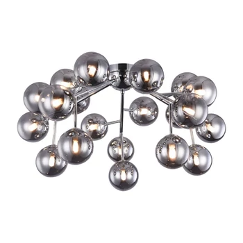 Plafoniera Maytoni DALLAS sticla fumuriu 20x G9 - MOD545PL-20CH