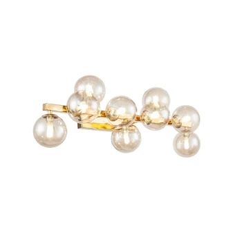 Aplica de perete Maytoni DALLAS sticla chihlimbar 9x G9 - MOD547WL-09G