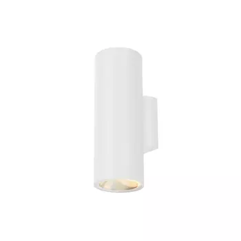 Aplica de perete exterioara Maytoni SHIM metal, sticla, alb, LED, 3000K, 24W, 1700lm, IP65 - O303WL-L24W3K