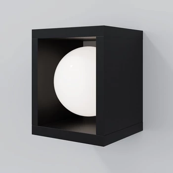 Aplica de perete exterioara Maytoni SLATE metal, plastic, grafit, alb, LED, 10W, 3000K, 250Lm, IP65 - O483WL-L10GF3K