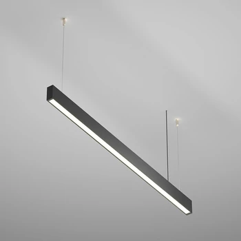 Pendul Maytoni BASIS metal, negru, plastic, LED, 36W, 4000K, 2310 Lm - P051PL-36W2.7-6K-B