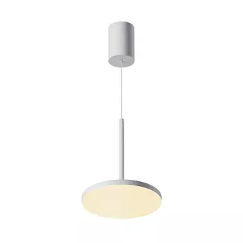 Pendul Maytoni PLATO metal, plastic, alb, LED, 3000K, 12W, 790lm - P076PL-L12W3K-W