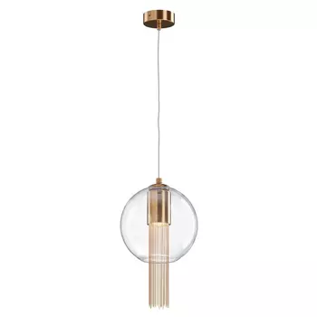 Pendul Maytoni Flusso metal, sticla, bronz, GU10 - P095PL-01BZ