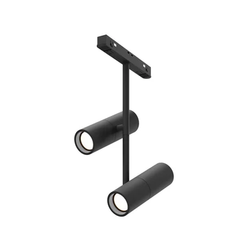 Sursa de lumina pentru sistem magnetic EXILITY Maytoni ELTI DUO metal, negru, LED, 3000K-6000K, 24W, 1735lm - TR005-4-2X12W-DS-B