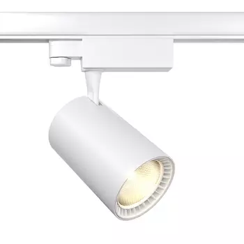 Sursa de lumina pentru sistem cu sina trifazata Maytoni Vuoro metal, alb, LED, 4000K, 20W, 1600lm - TR029-3-20W4K-S-W