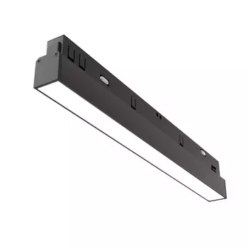 Sursa de lumina pentru sistem magnetic Maytoni Basis metal, negru, LED, 3000-6000K, 12W, 780lm - TR030-4-12W3K-WW-DS-B