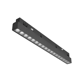 Sursa de lumina pentru sina magnetic Maytoni POINTS metal, negru, LED, 3000K-6000K, 18W, 1350lm - TR031-4-18W3K-S-DS-B