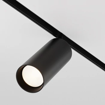 Sursa de lumina pentru sina magnetica Exility Maytoni FOCUS metal, negru, LED, 20W, 2700-6000K, 1200Lm - TR032-4-20WTW-S-DD2-B