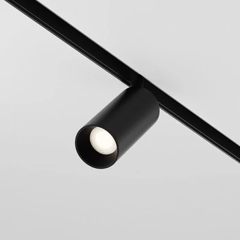 Sursa de lumina pentru sina magnetica Exility Maytoni FOCUS metal, negru, LED, 5W, 2700-6000K, 300Lm - TR032-4-5WTW-S-DD2-B