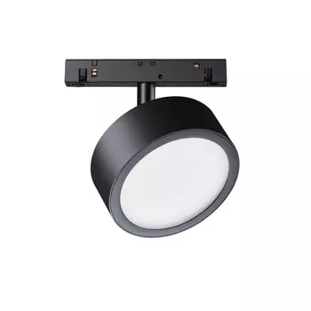 Sursa de lumina pentru sistem magnetic Maytoni Rado metal, negru, LED, 3000-6000K, 18W, 1170lm - TR040-4-18W3K-DS