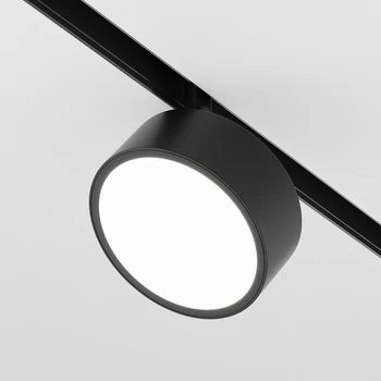 Sursa de lumina pentru sina magnetica Exility Maytoni RADO metal, negru, LED, 18W, 2700-6000K, 750Lm - TR040-4-18WTW-DD2-B