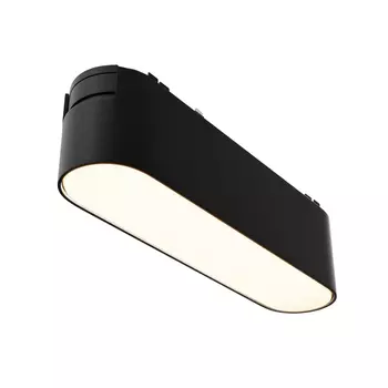 Sursa de lumina pentru sistem magnetic Maytoni Basis metal, negru, LED, 3000K, 6W, 350lm - TR080-1-6W3K-B