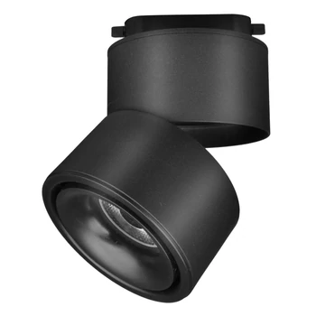 Sursa de lumina pentru sistem cu sina monofazat Maytoni Yin metal, negru, LED, 3000K, 15W, 750lm - TR084-1-15W3K-B