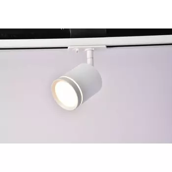 Sursa de lumina pentru sistem cu sina monofazat Maytoni Orlo metal, alb, LED, 3000K, 5W, 200lm - TR085-1-5W3K-W