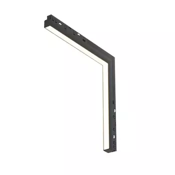 Sursa de lumina pentru sistem magnetic EXILITY Maytoni BASIS metal, plastic, negru, alb, LED, 3000K, 24W, 1230lm - TR102-24W3K-B-1