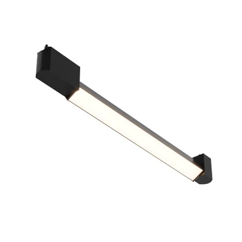 Sursa de lumina pentru sina monofazata UNITY Maytoni BASIS ROT metal, plastic, negru, alb, LED, 3000K, 24W, 1540lm - TR104-1-24W3K-B-DE