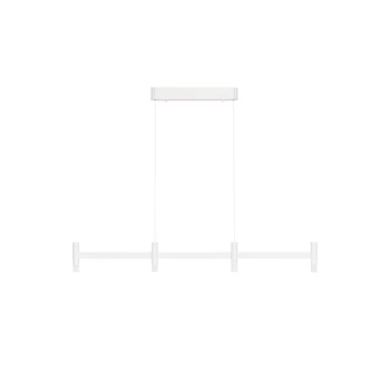 Pendul NovaLuce POETIC metal, plastic, alb, LED, 17W, 2700K, 1364Lm - 9002095