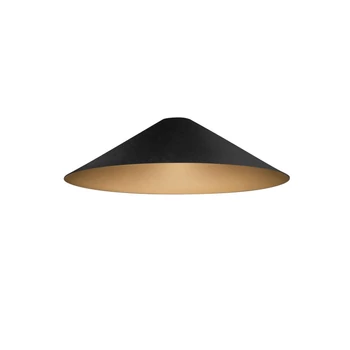 Abajur NovaLuce POETIC SHADE metal, negru, auriu - 9002102
