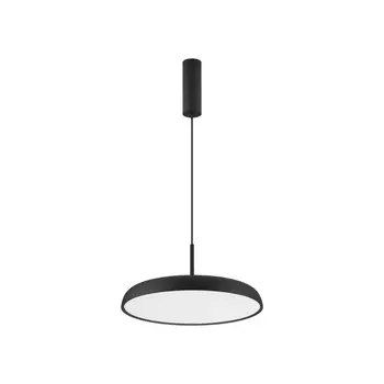 Pendul NovaLuce LINUS metal, plastic, negru, alb, LED, 3000K, 40W, 2541lm - NL-9005649