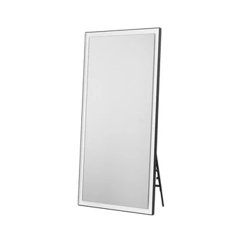 Oglinda NovaLuce ADON metal, sticla, negru, LED, 42W, 1012lm, 4000K, IP44 - NL-9006018
