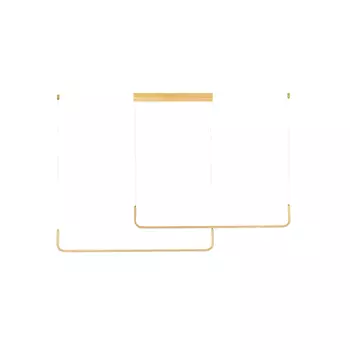 Pendul NovaLuce STRITA metal, auriu, LED, 3000K, 40W, 2855lm - 9006089