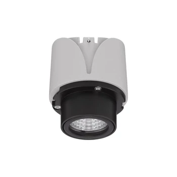 Modul LED NovaLuce WALL WASHER metal, negru, gri, LED, 3000K, 10W, 660lm - 9010138