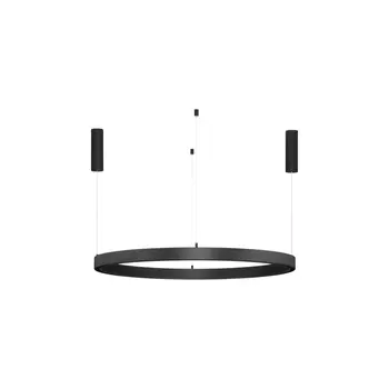 Sina magnetica suspendata NovaLuce SONIK metal, negru, LED, 3000K, 55W, 3275lm - 9010181