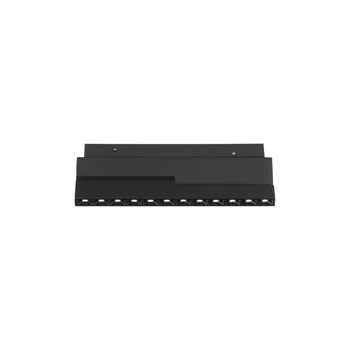 Sursa de lumina pentru sine magnetice SLIM NovaLuce SLIM metal, negru, LED-DALI, 48V, 3000K, 12W, 345lm - 9010302