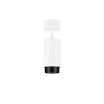 Plafoniera NovaLuce NESSI metal, alb, negru, GU10 - NL-9011402