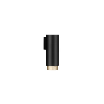 Aplica de perete NovaLuce NESSI metal, negru, auriu, GU10 - NL-9011405