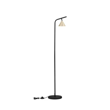 Lampadar NovaLuce CONICO metal, negru, auriu, GU10 - NL-9011436
