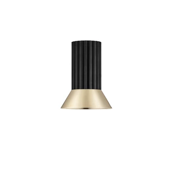 Plafoniera NovaLuce LUVIA metal, negru, auriu, GU10 - NL-9011438