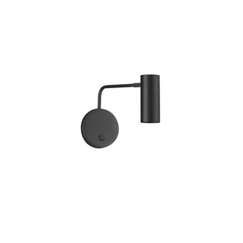 Aplica de perete NovaLuce LOEN metal, negru, GU10 - 9011529