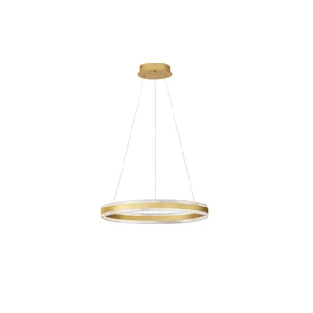 Pendul NovaLuce ALARO metal, auriu, LED, 46W, 3067lm, 3000K - NL-9019725