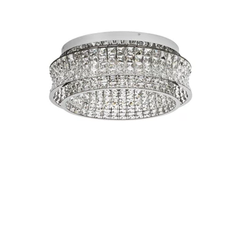 Plafoniera NovaLuce CELYSIA metal, cristal, crom, LED, 56W, 3500K, 4120 Lm - NL-9019771