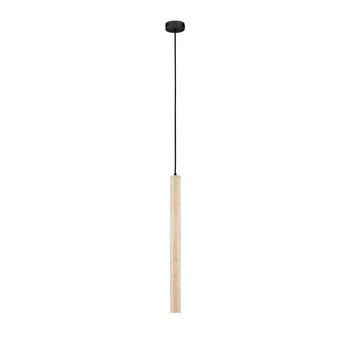 Pendul NovaLuce HULO metal, piatra, negru, bej, LED, 3W, 3000K, 233Lm - 9019801