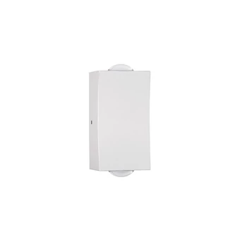 Aplica de perete exterioara NovaLuce Dewei metal, plastic, alb, LED, 3000K, 2x2W, 400lm, IP54 - NL-9026118