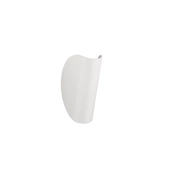 Aplica de perete exterioara NovaLuce Arabella metal, sticla, alb, transparent, LED, 3000K, 6W, 398lm, IP54 - NL-9026119