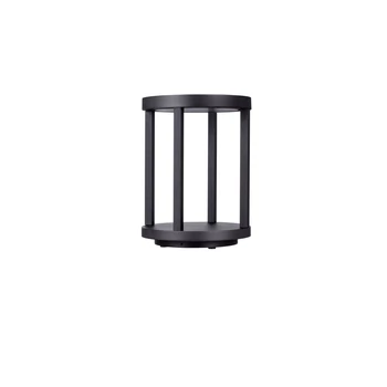 Lampadar exterior NovaLuce OPTUS metal, sticla, antracit, transparent, LED, 9W, 459lm, 3000K, IP65 - NL-9030162